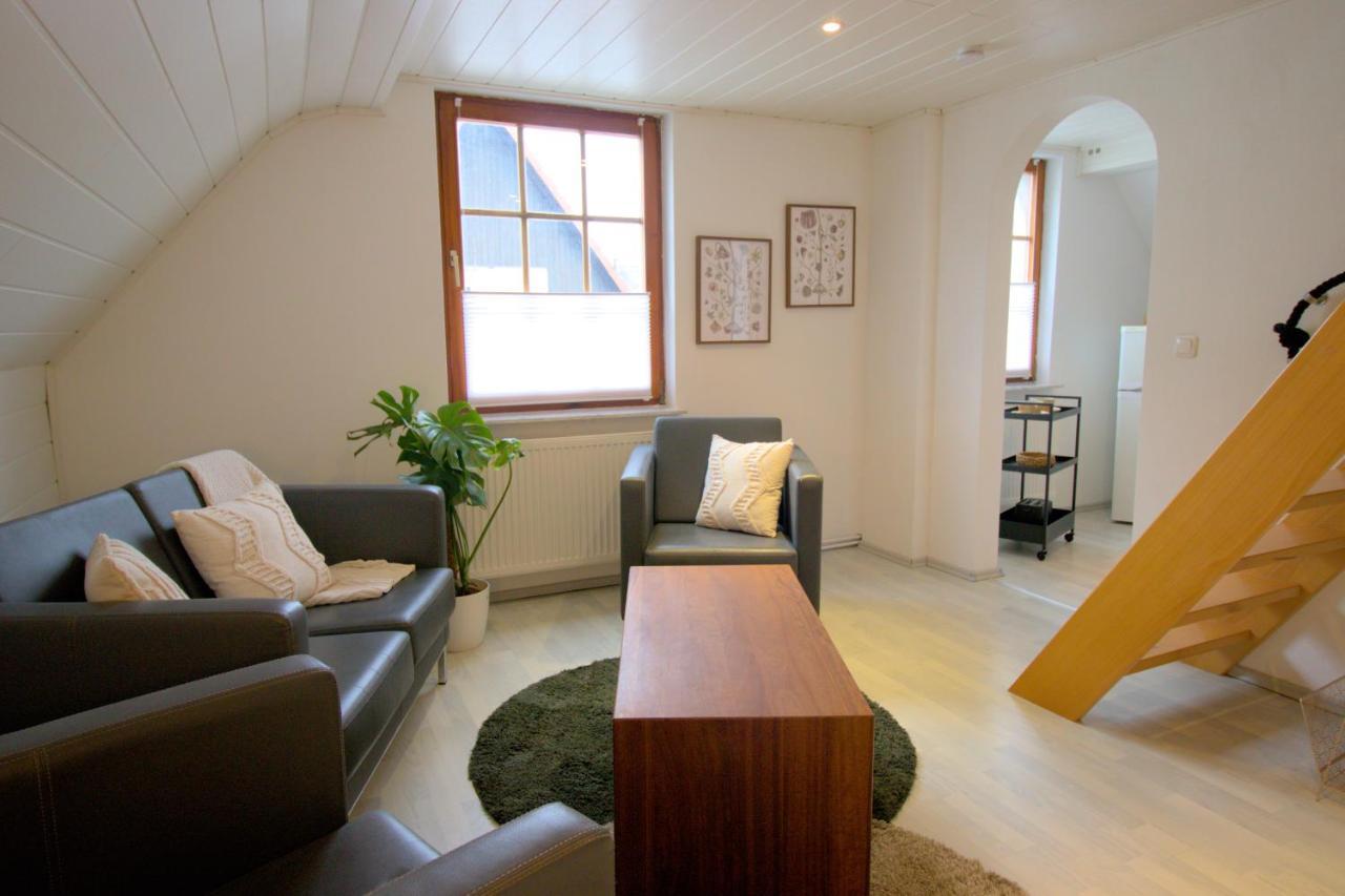 Idyllisches Wohnen In Gruener Oase Apartment กรีซไฮม์ ภายนอก รูปภาพ